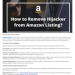 Protecting Your Profits The Importance Of Amazon Hijacker Removal For Your Business